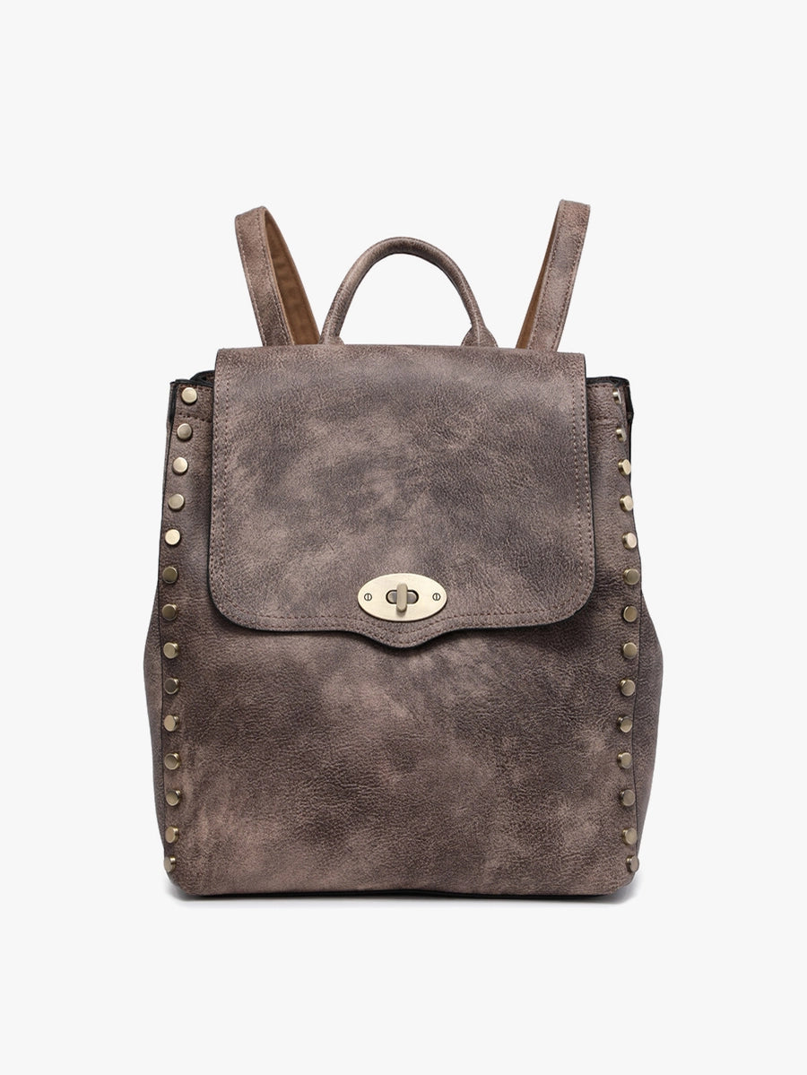 Bex Distressed Backpack Purse *2 colors
