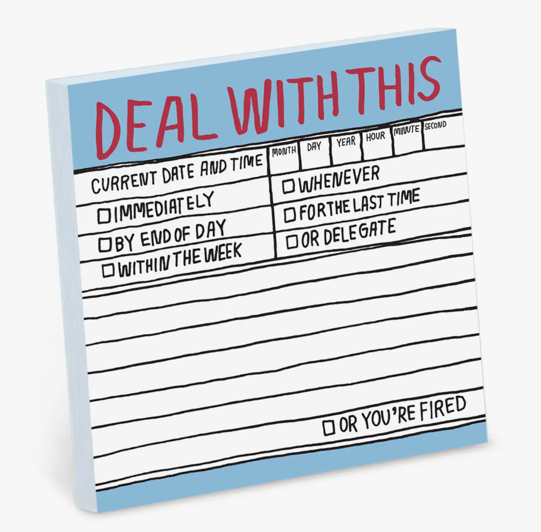 Deal with This Sticky Notes