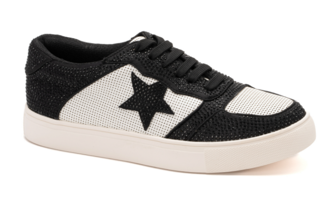CORKYS LEGENDARY BLACK CRYSTAL SNEAKER