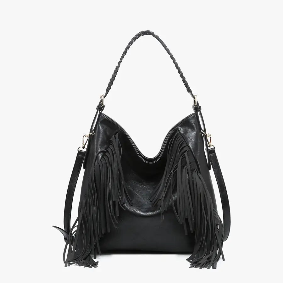 Sav Distressed Hobo - Black