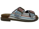 Mackenzie Cream Multicolor Sandals