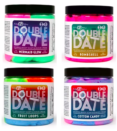 Double Date Whipped Soap & Shave Cream