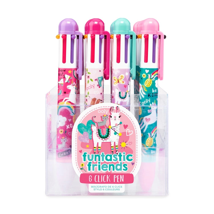 Funstastic Friends 6 Click Llama Pens