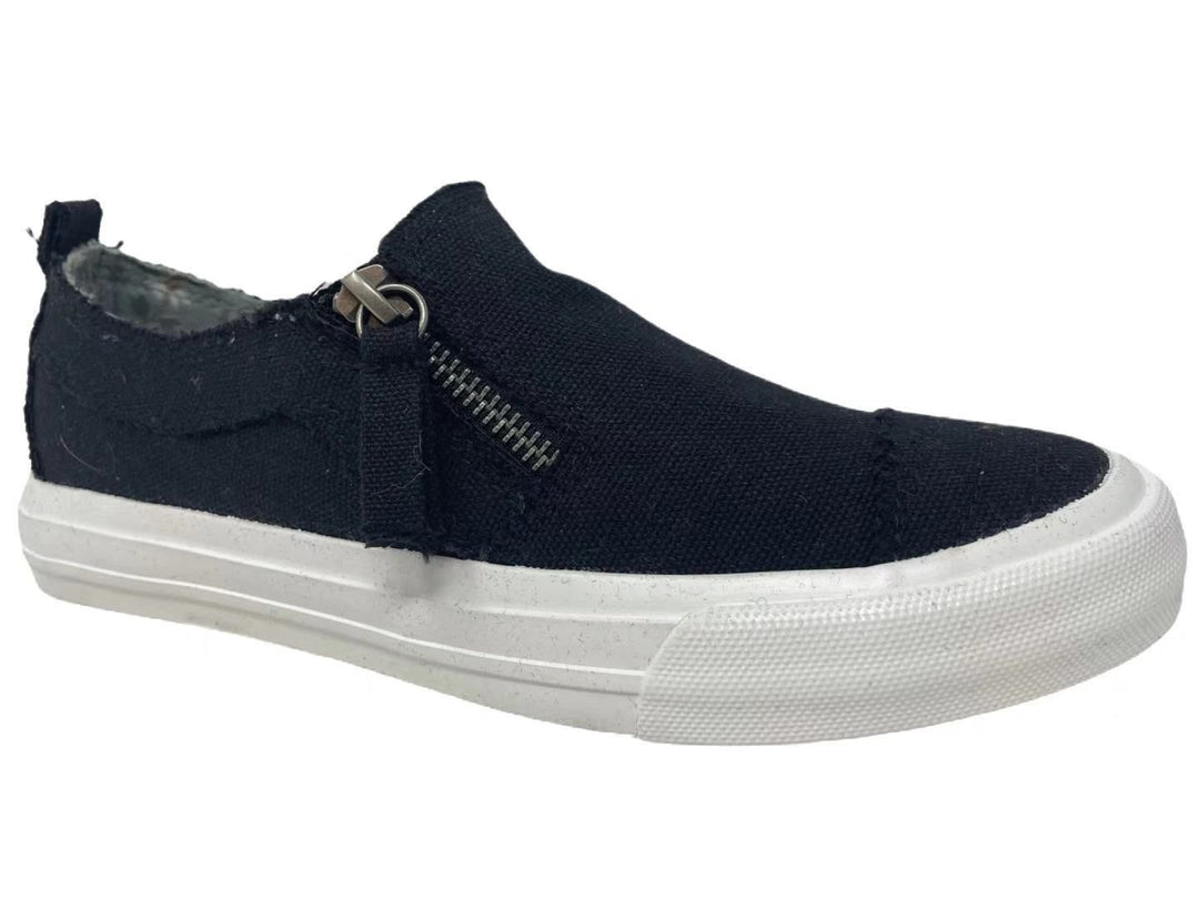 Very G Zippy Black Sneaker
