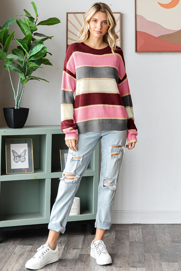 Stripe Me Sweater