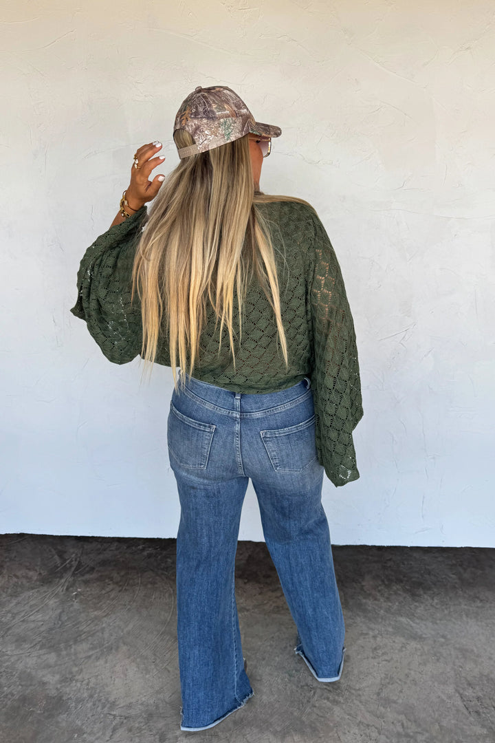 FREE SPIRIT BELL SLEEVE TOP