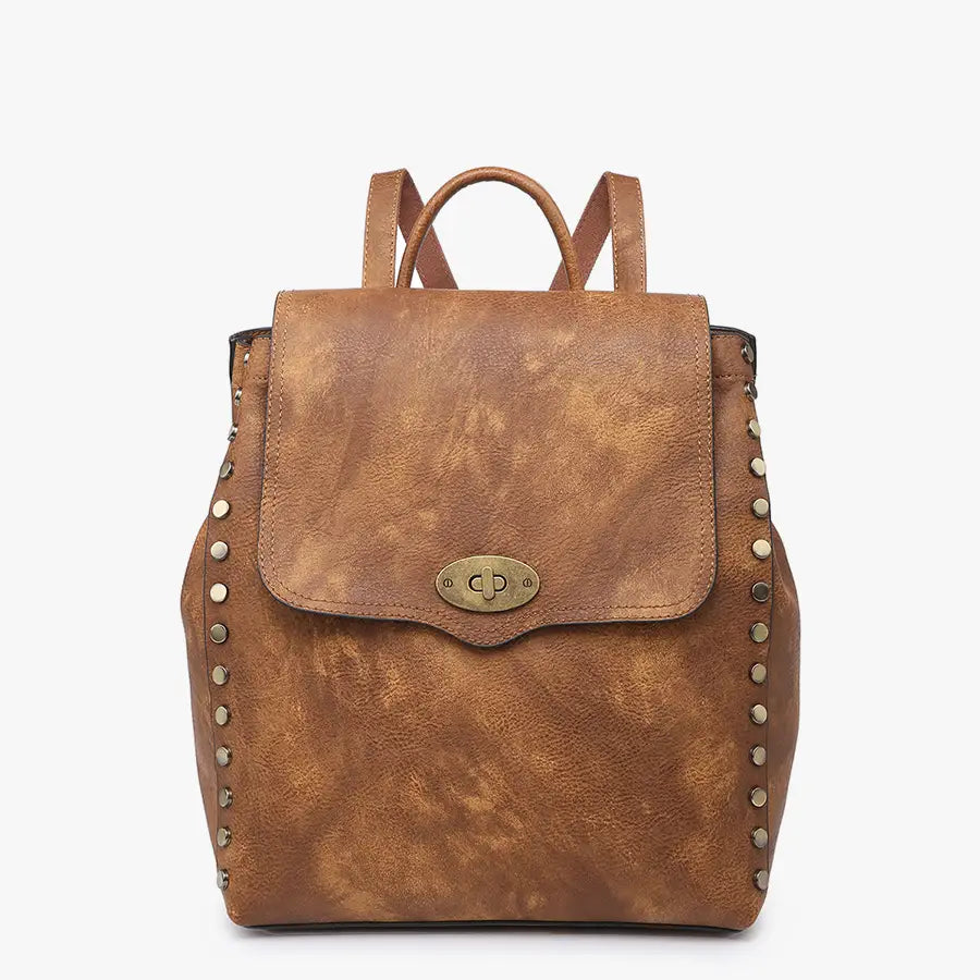 Bex Distressed Backpack Purse *3 colors