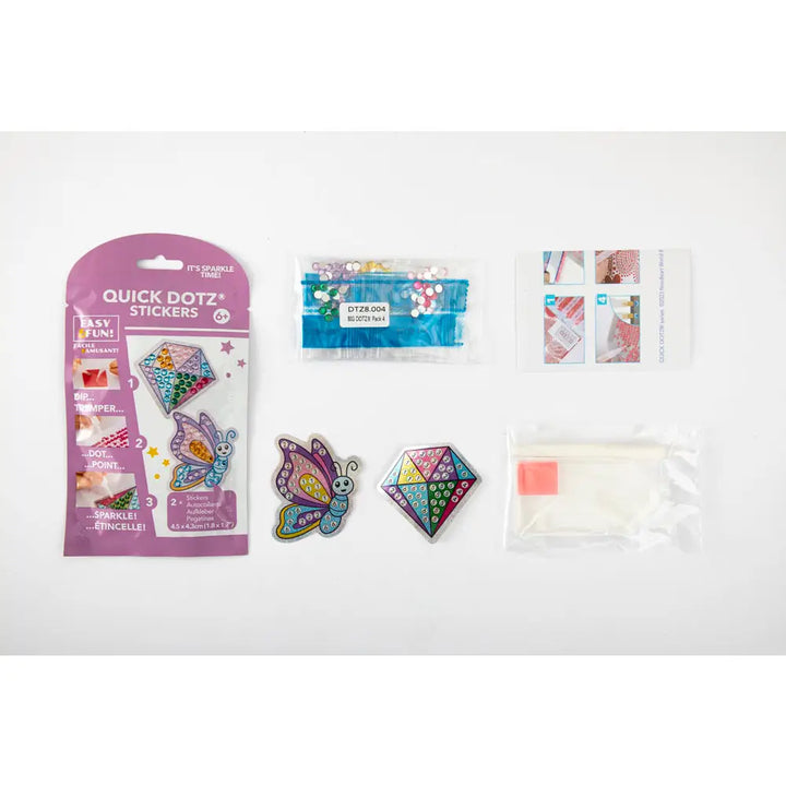 Diamond Dotz Big Dotz Sticker - Butterfly Sparkle