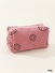 Smiley Face Corduroy Cosmetic Bag