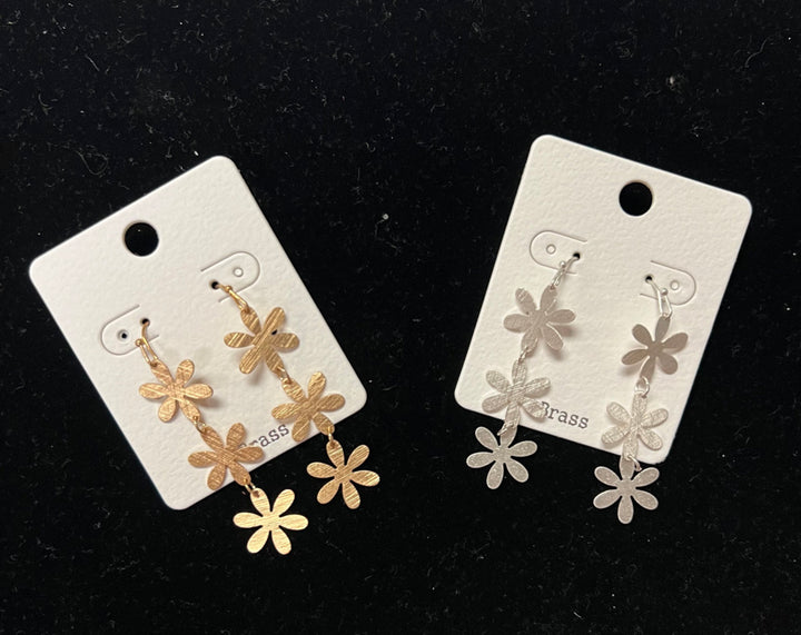 Three Falling Flowers