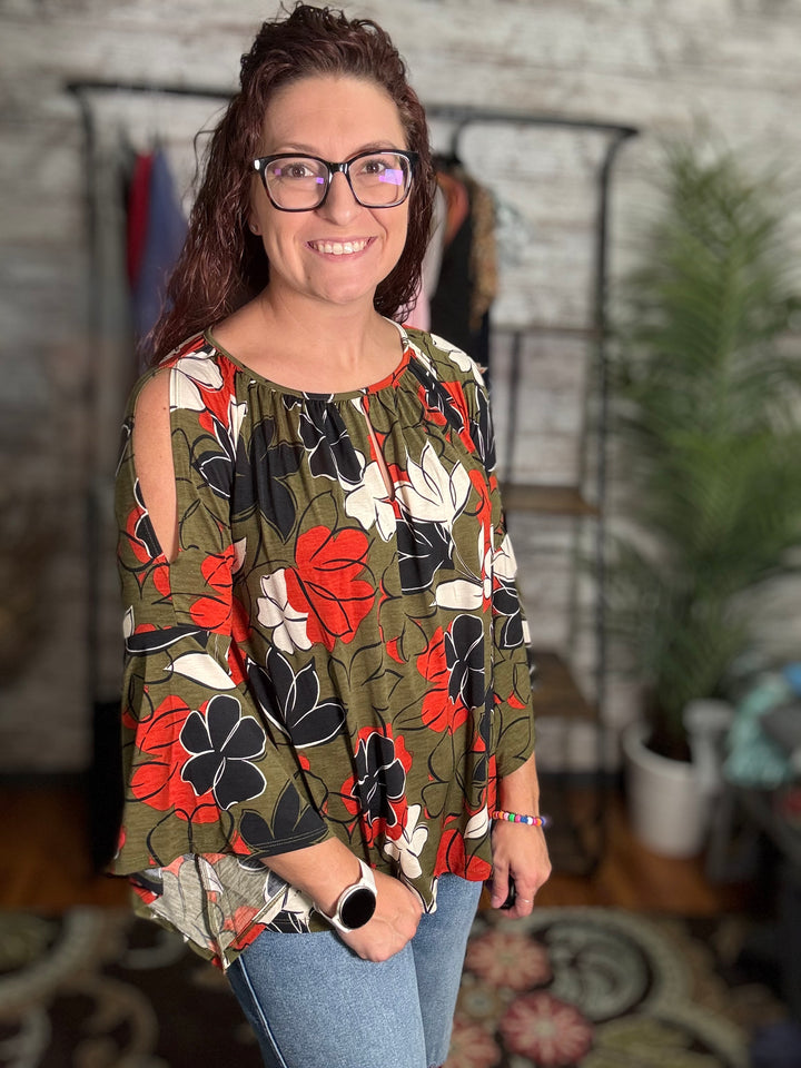 Angel Sleeve Top
