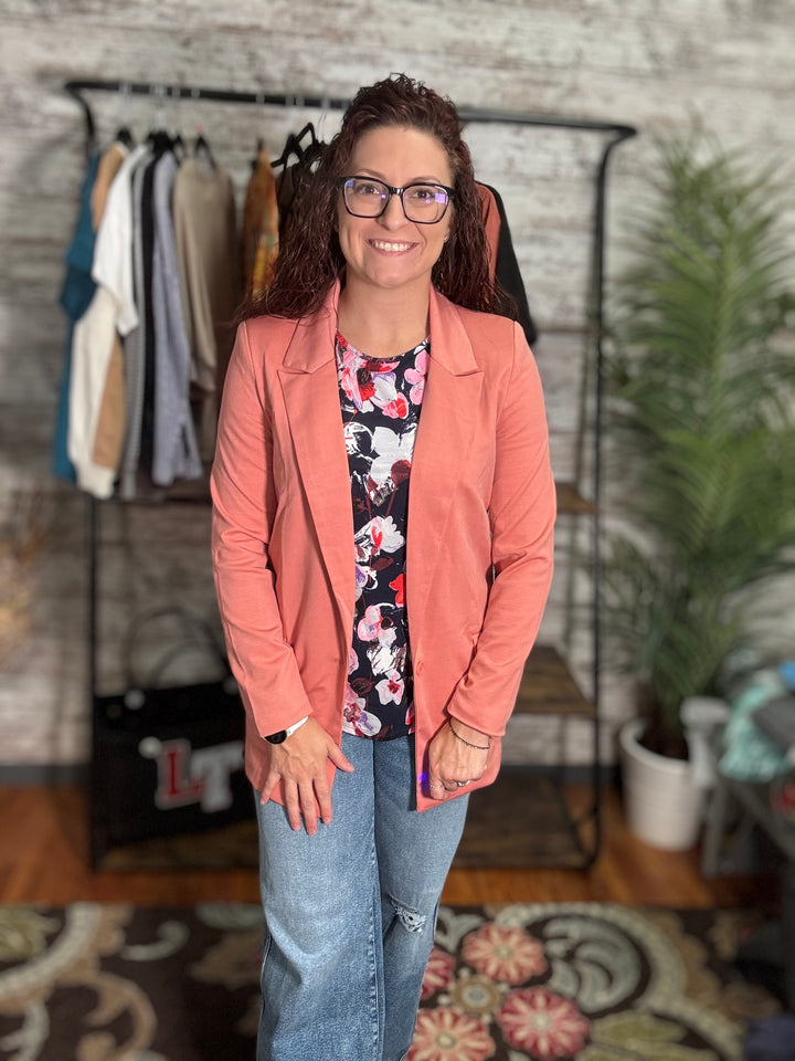 Like Love Mauve Blazer
