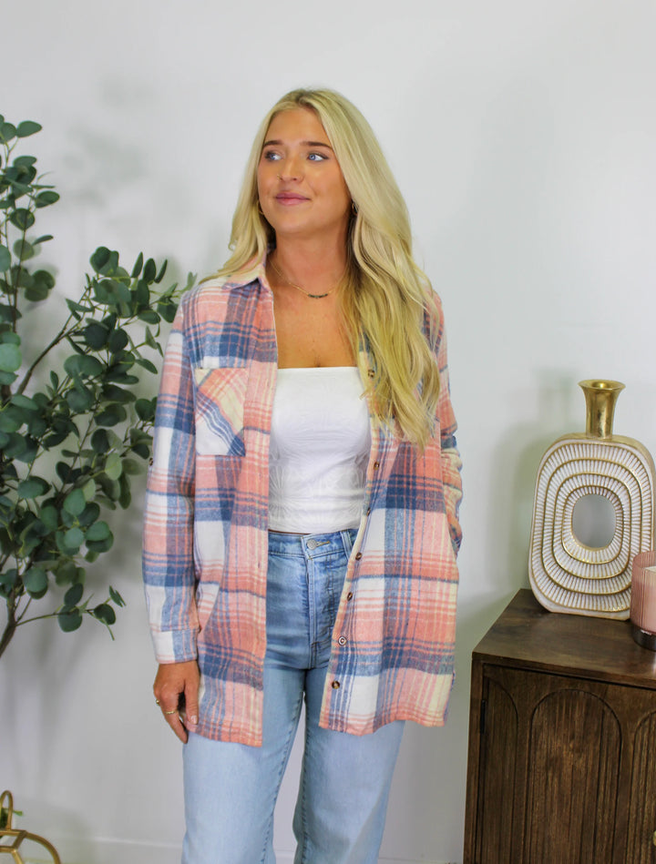 Pink Plaid Flannel