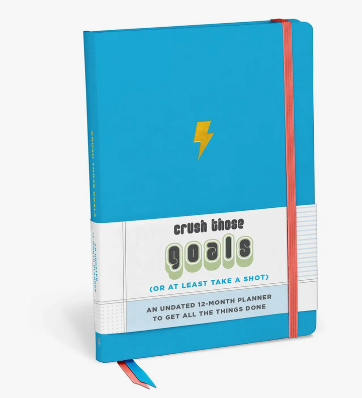 Crush Those Goals Hard Cover Planner