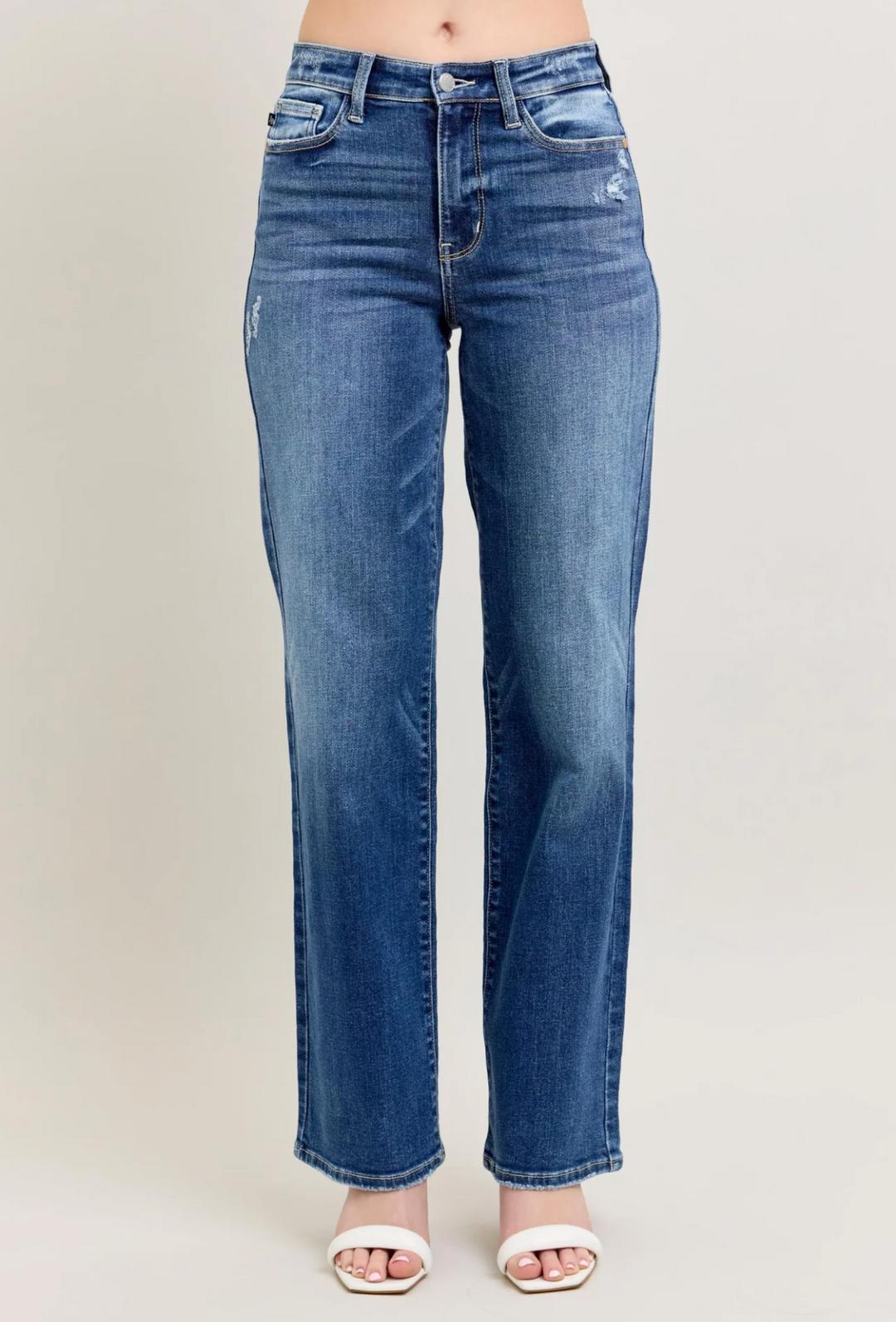 Judy Blue HW 90's Straight Leg Jeans