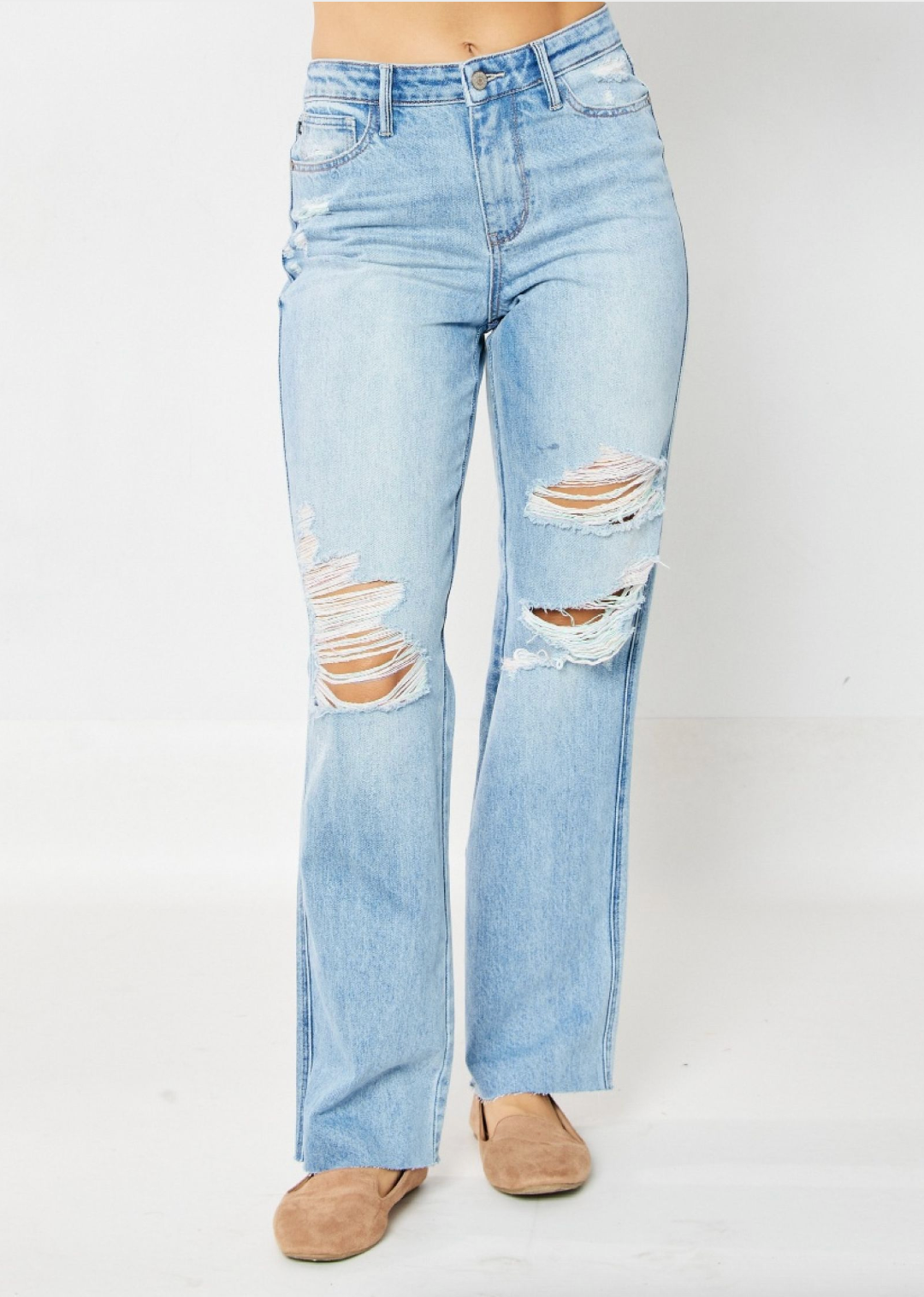 Judy Blue Rigid Magic 90's Distress Jean