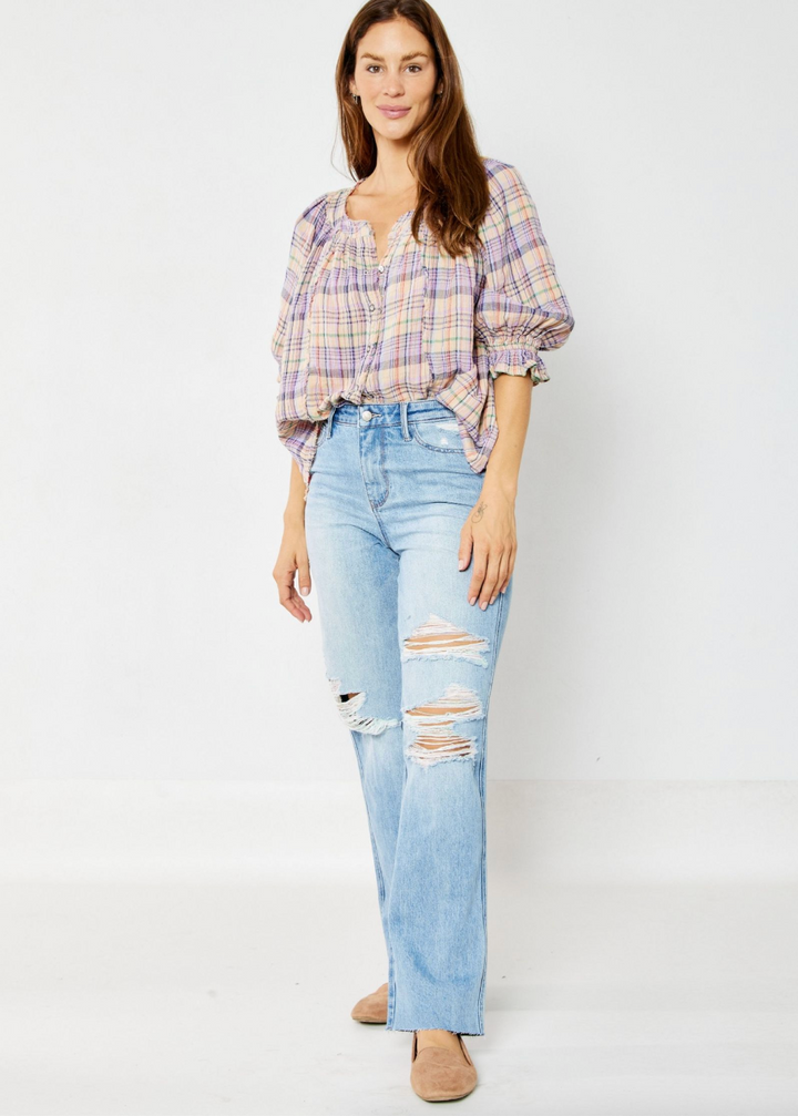 Judy Blue Rigid Magic 90's Distress Jean