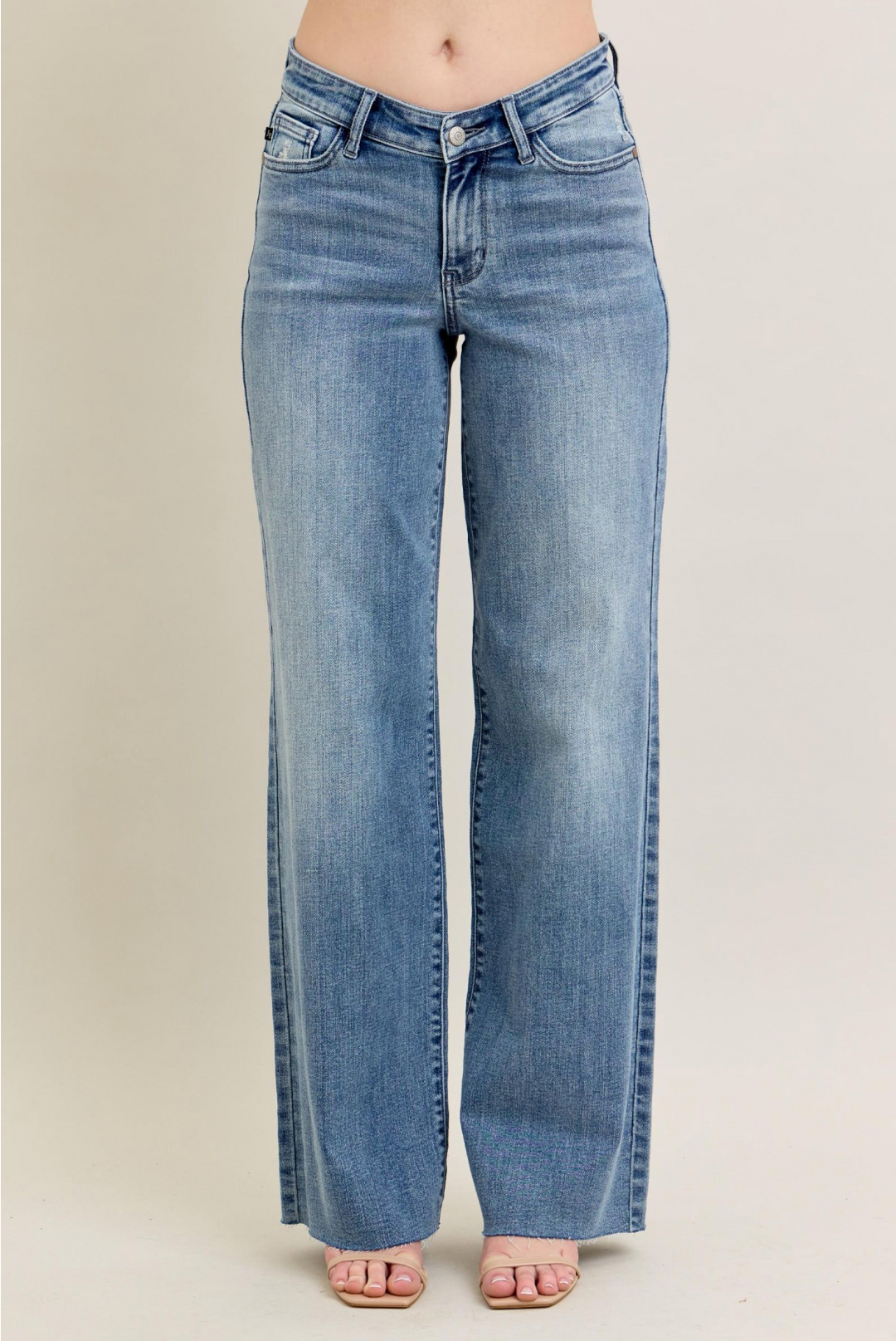Judy Blue V-Front Baggy Jean