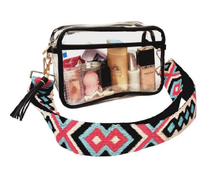 Clear Courtney Fanny Pack Stadium Approved Crossbody Bag
