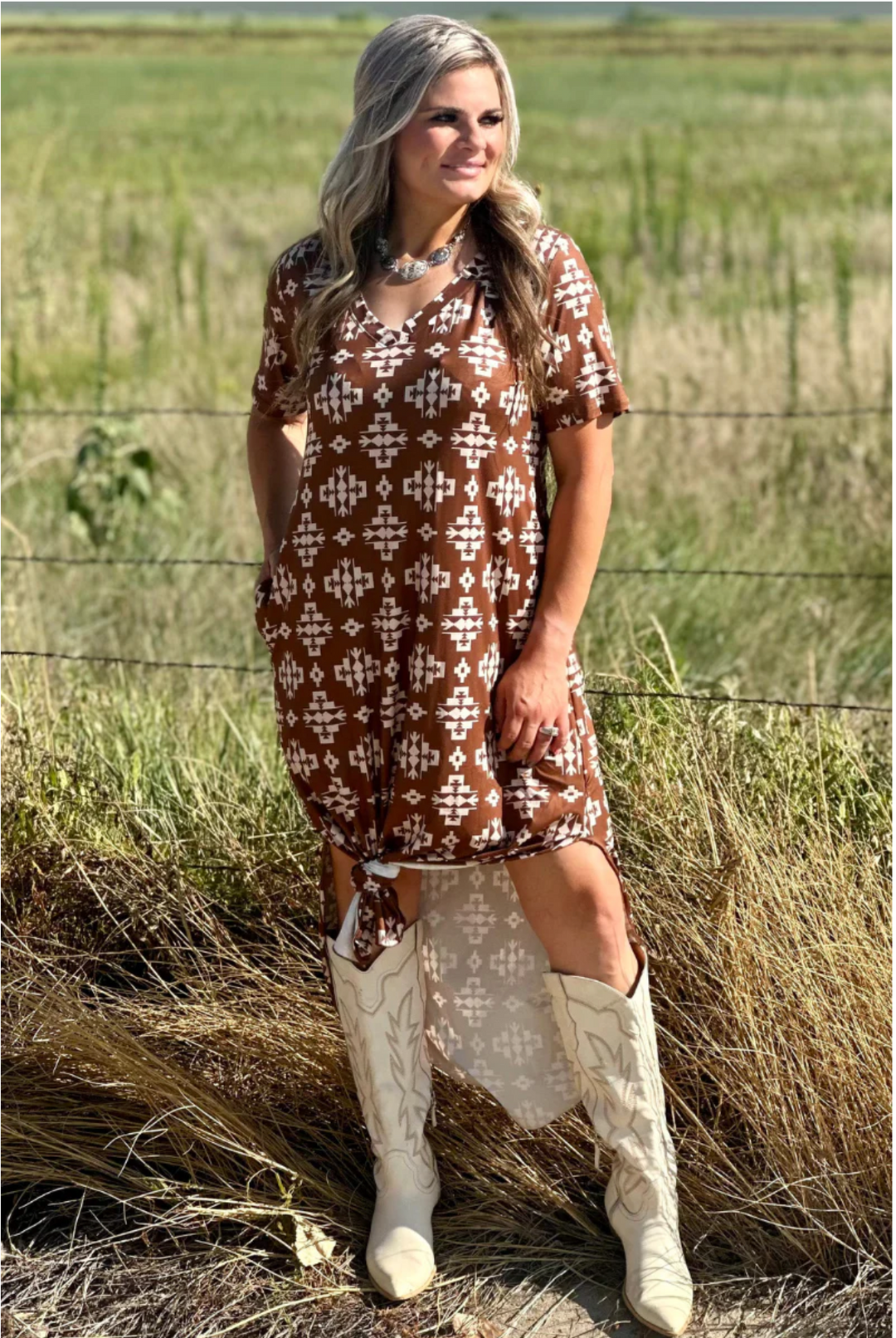 Meet Me In Wyoming Maxi Dress