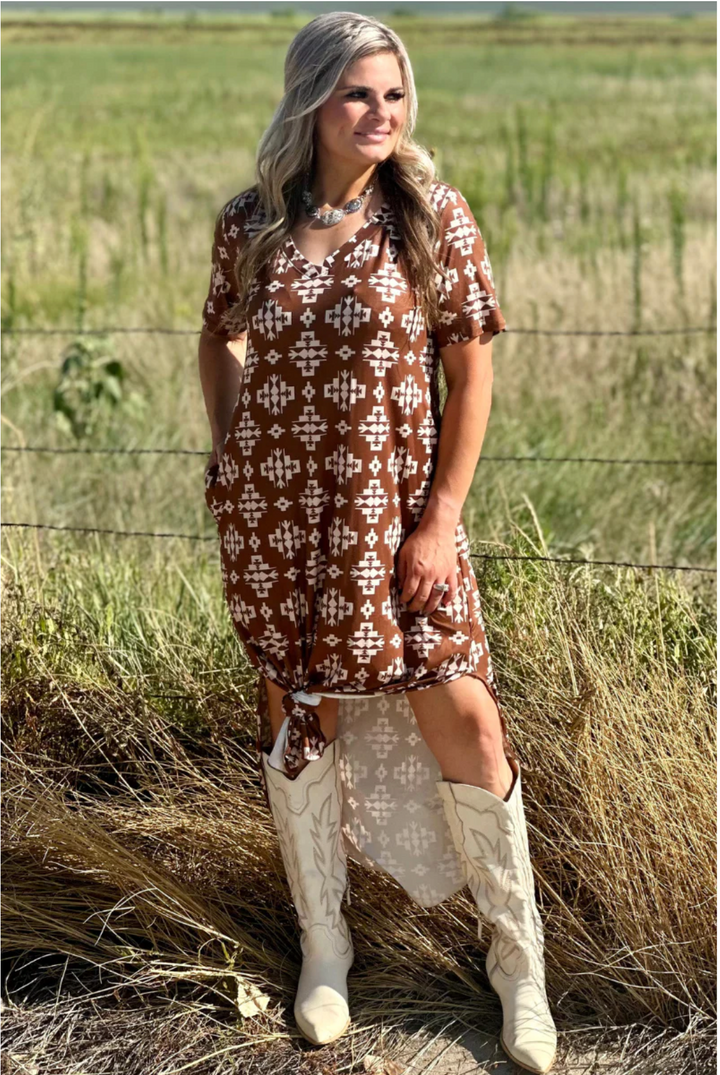 Meet Me In Wyoming Maxi Dress