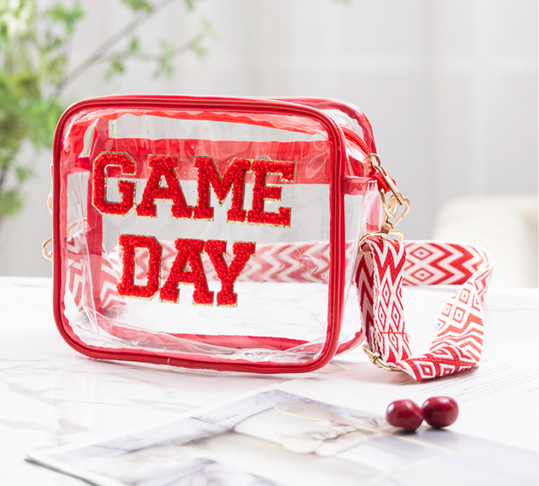 Game Day Stadium Approved Transparent Crossbody