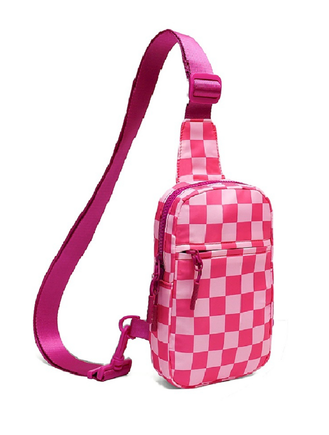 Mosaic Checkered Sling Bag