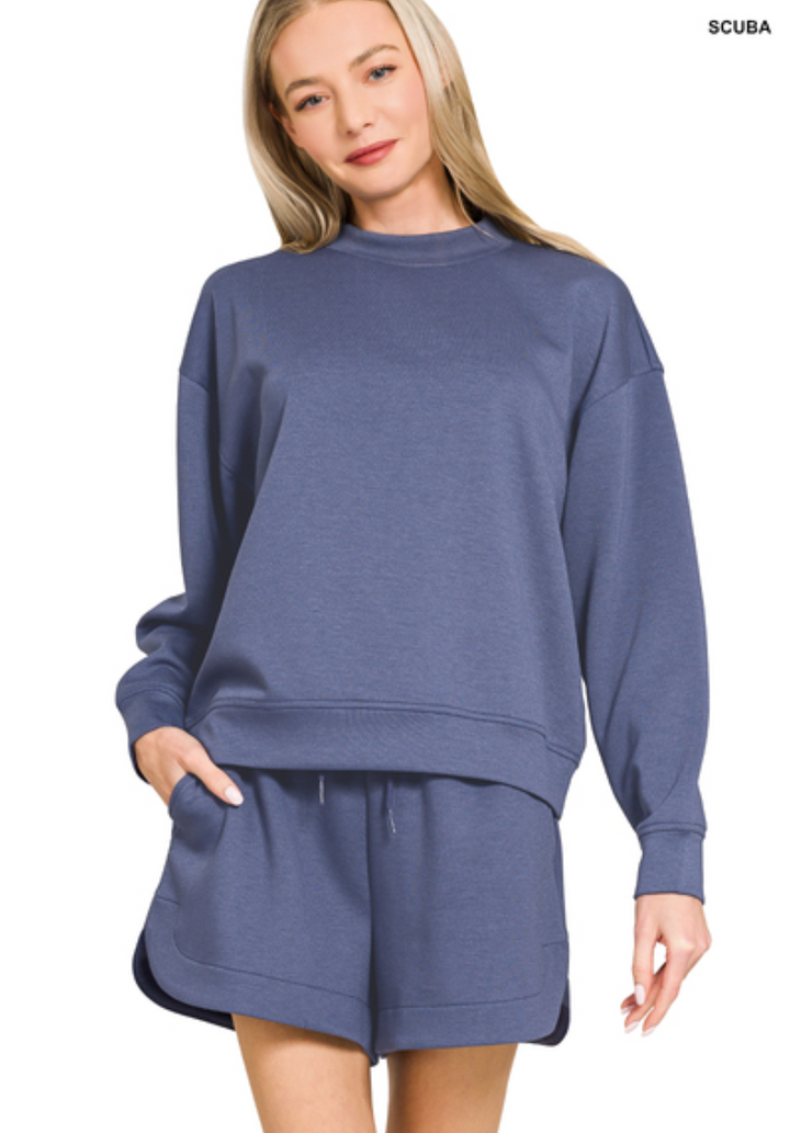 Scuba Pullover & Shorts Set