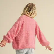 Tween Kids Girls Billow Sleeve Cardigan