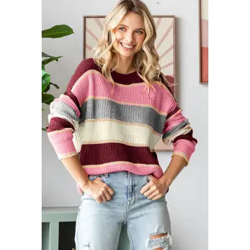 Stripe Me Sweater