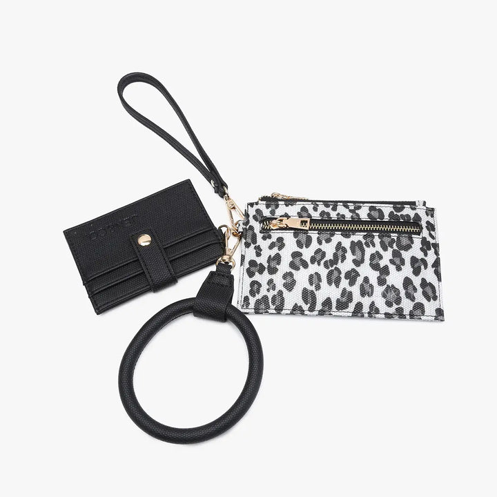 Libby Double Wallet Bangle *multiple colors