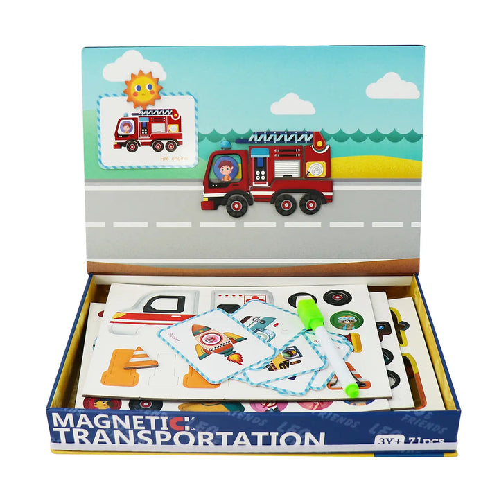 Leo & Friends Transportation Playset