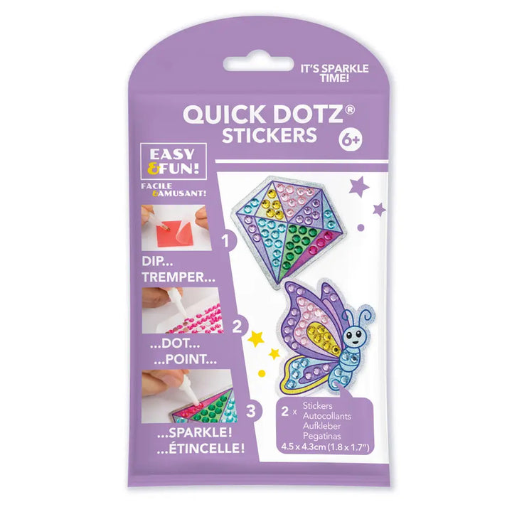 Diamond Dotz Big Dotz Sticker - Butterfly Sparkle