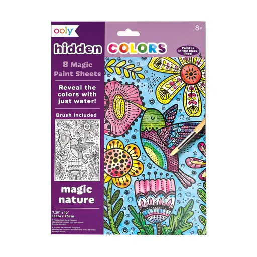 Hidden Colors Magic Paint Sheets