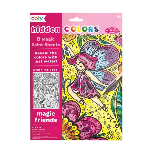 Hidden Colors Magic Paint Sheets