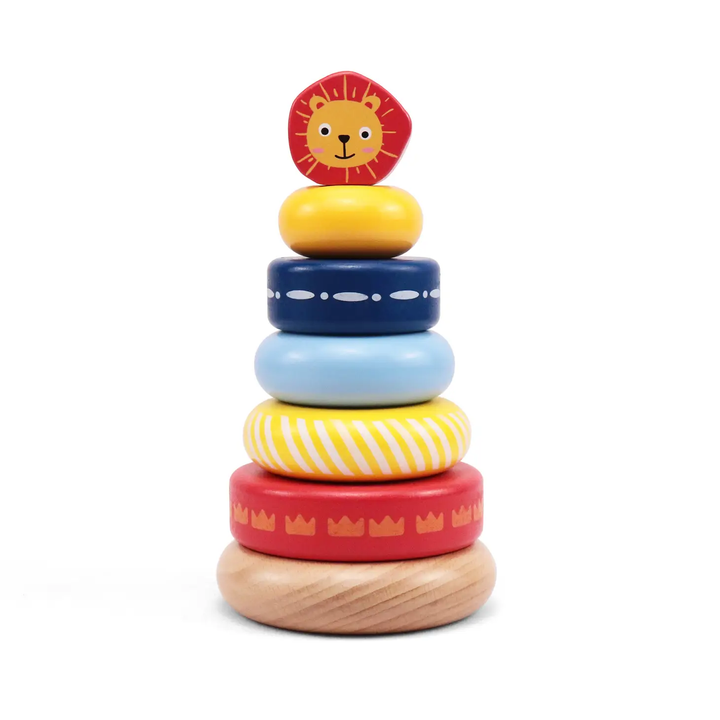 Leo Stacking Toddler Ring Tower, Made For Kids 12 Months+