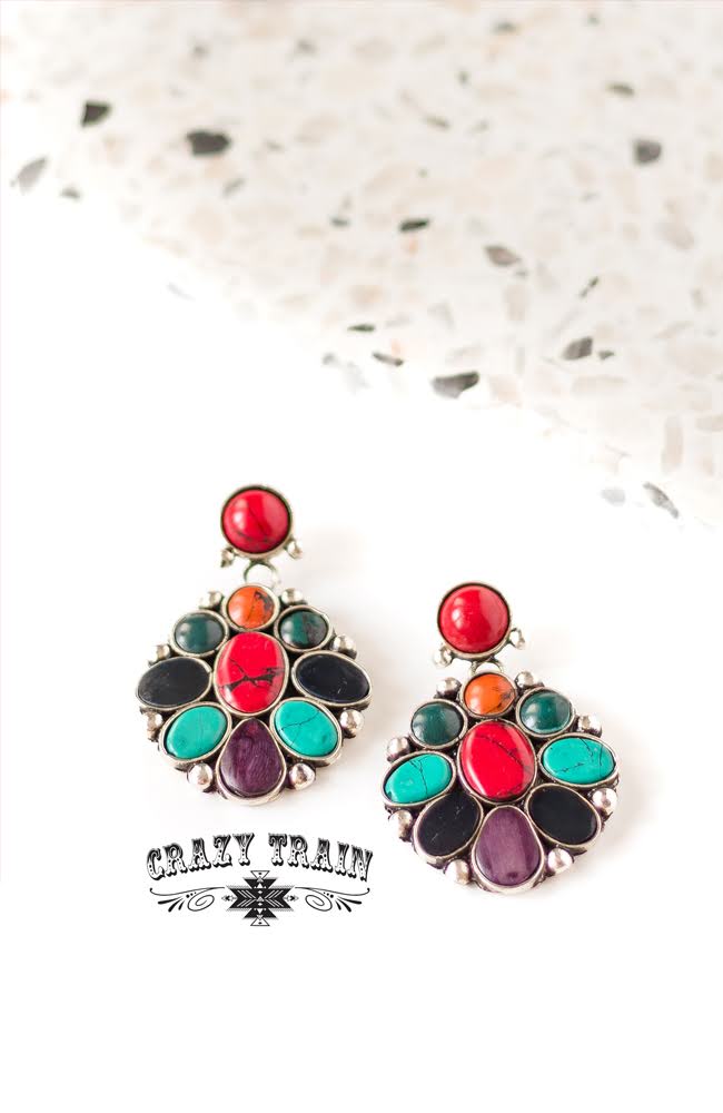 CRAZY TRAIN ANNA MARIE EARRINGS