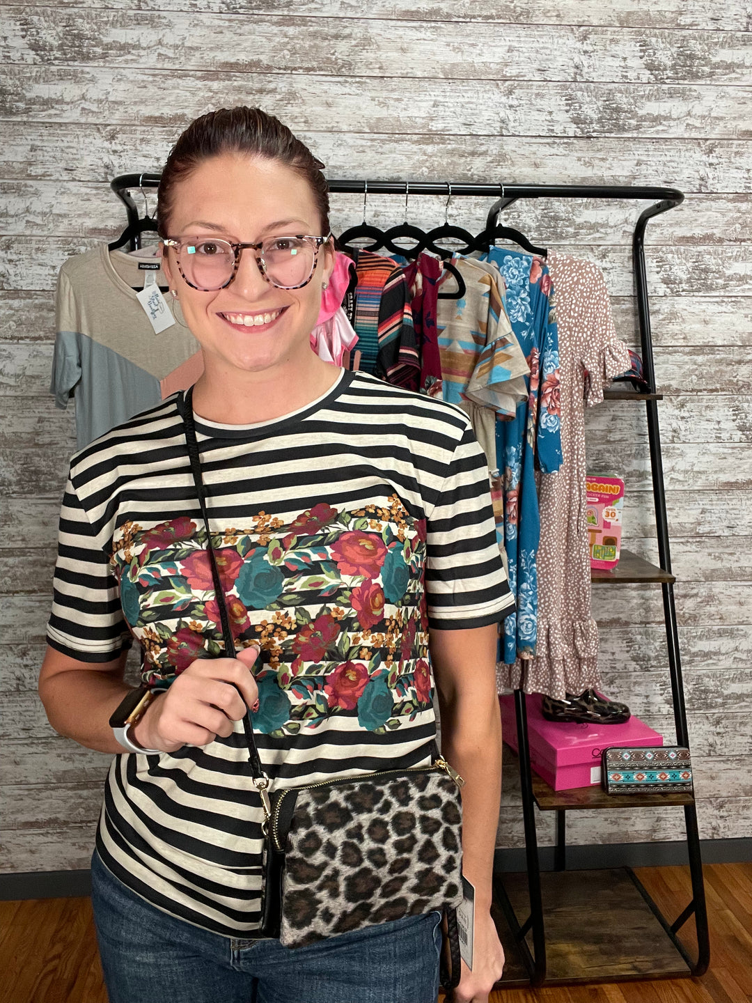 Riley Cheetah Crossbody & Wristlet