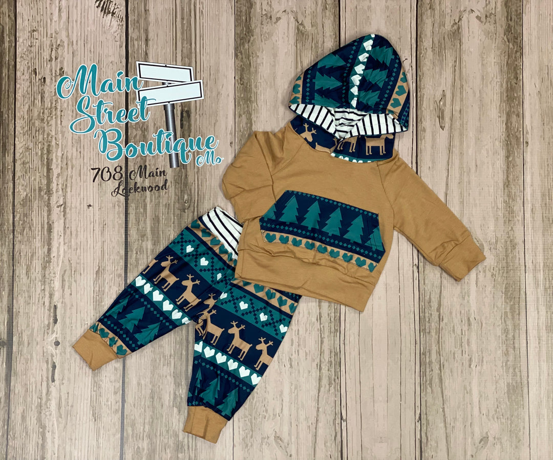 Boys Hoodie Set