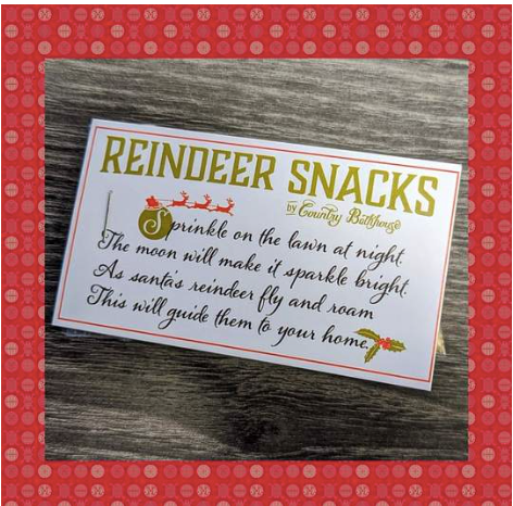 Reindeer Snacks