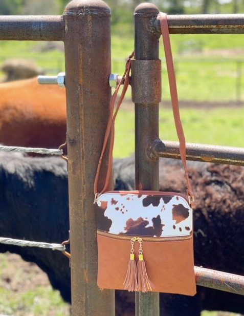 Longhorn Crossbody Purse