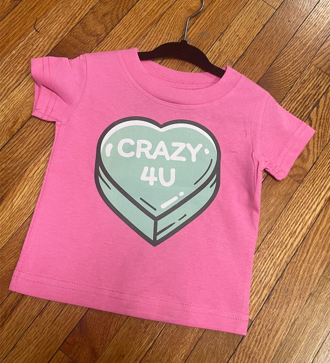 Girls Valentine Heart Tee