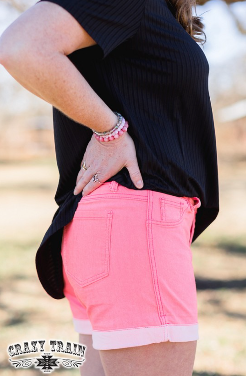 Swap Meet Reversible Denim Shorts