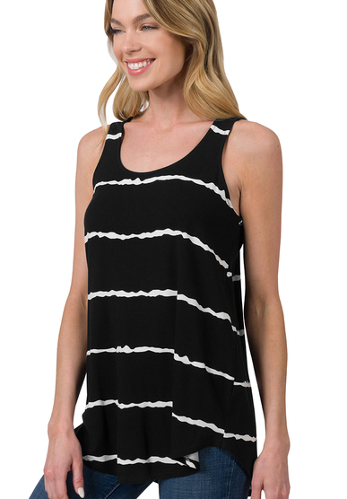 Make Waves Striped Tank