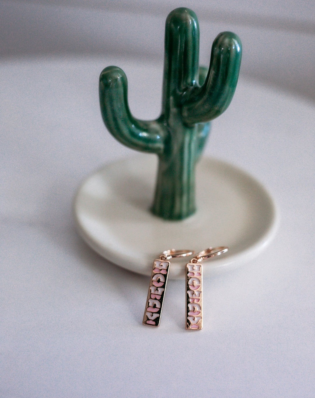 Howdy Huggie Earrings