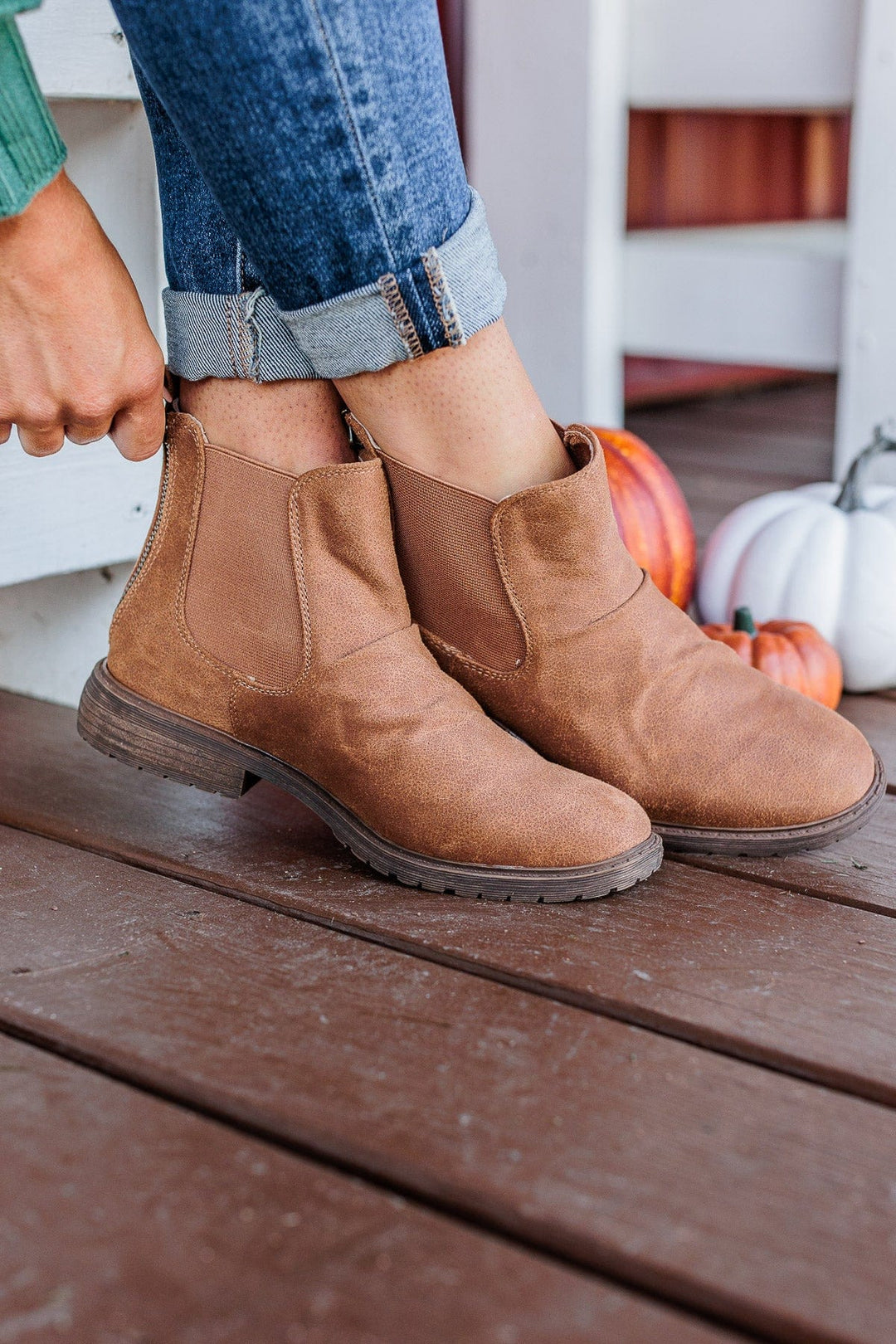 Very G Vienna Tan Booties