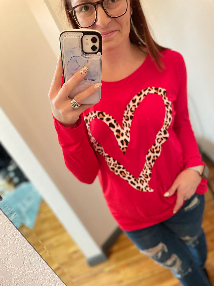 Be My Valentine Heart Top