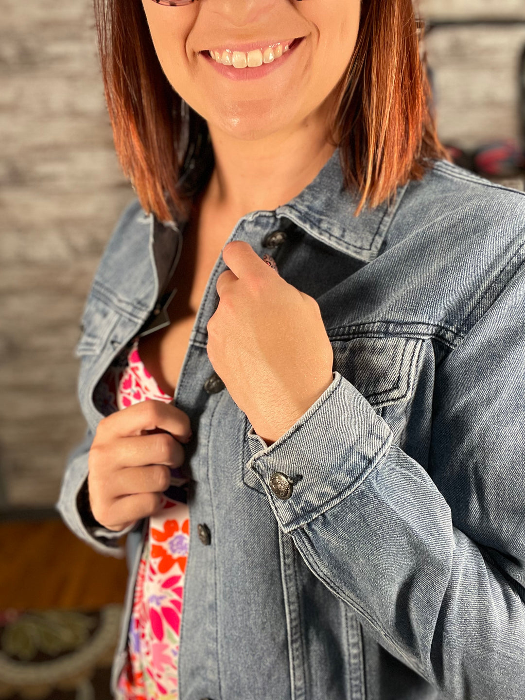 Crazy Train Daily Denim Jacket - Main Image