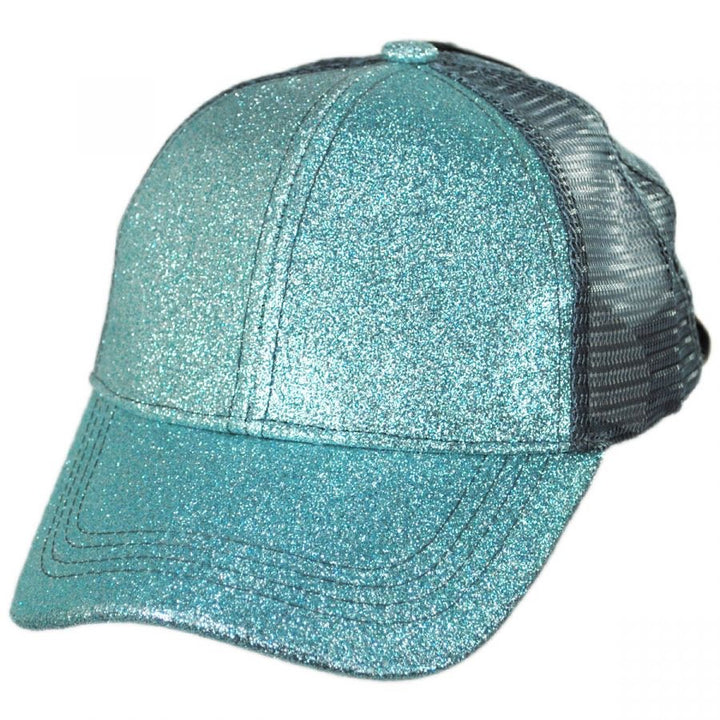 CC Glitter Ponytail Hat *3 colors*