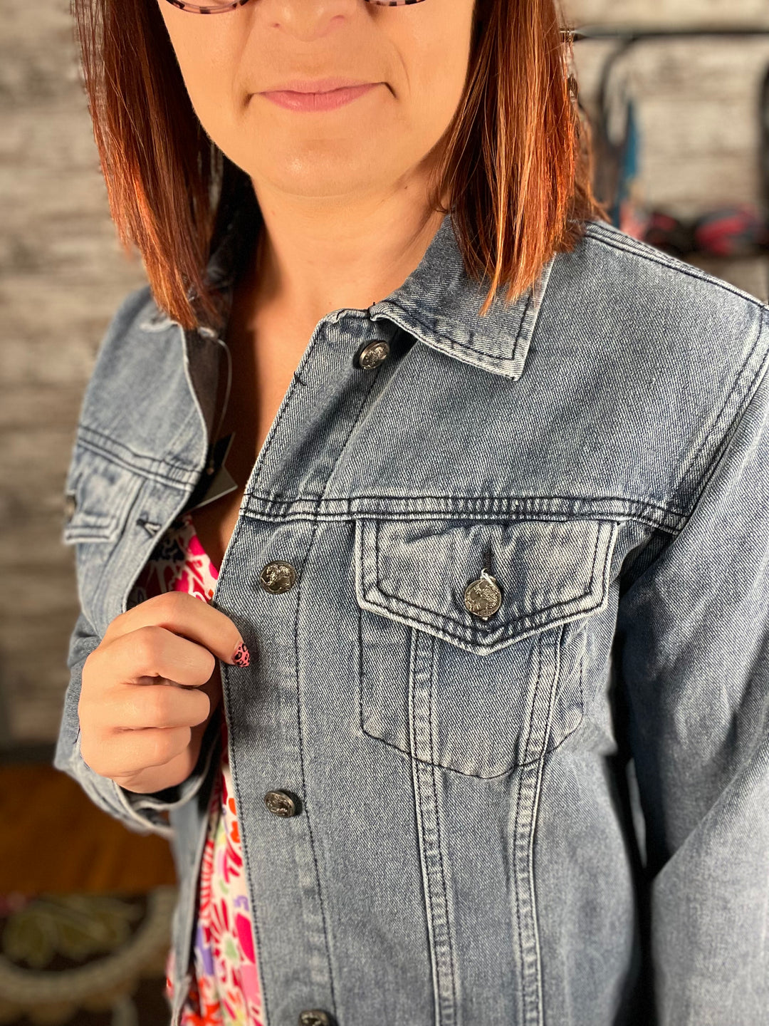 Crazy Train Daily Denim Jacket